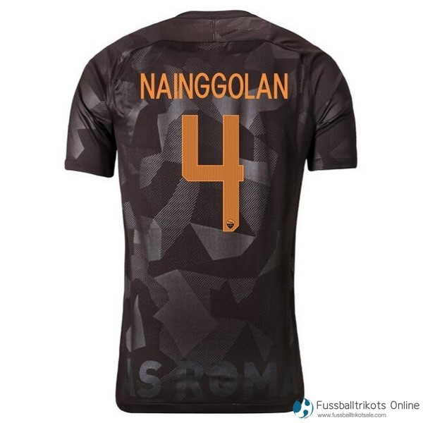 AS Roma Trikot Ausweich Nainggolan 2017-18 Fussballtrikots Günstig